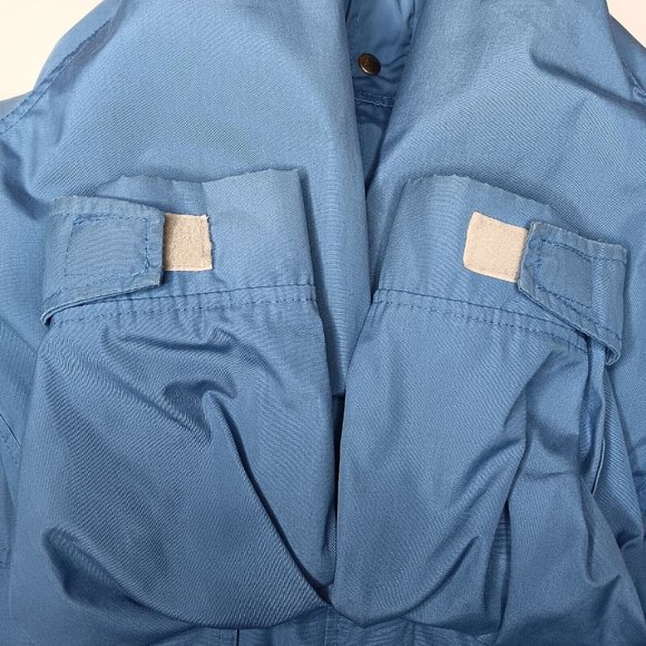 Vtg Woolrich Womens XL Chore Coat Jacket Blue Wool Lined USA Made Workwear READ - Picture 15 of 16